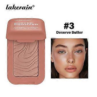 Matte Buttermelt Bronzer, Longwear Face Makeup with Up to 12 Hours of Wear, Bronzed Shimmer, Soft Matte Bronzer, Contour Palette Powder for Face