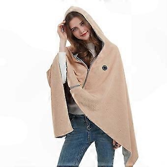 Adjustable USB Powered Heated Shawl Wrap for Women, 3 Heat Setting Portable Electric Scarf