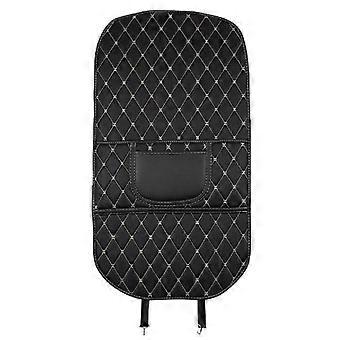 Bouclier De Siège De Voiture En Cuir PU Protecteur De Siège Arrière Couverture De Tapis De Protection De Coup De Pied Facile À Nettoyer Résistant À L’usure Plus Grand