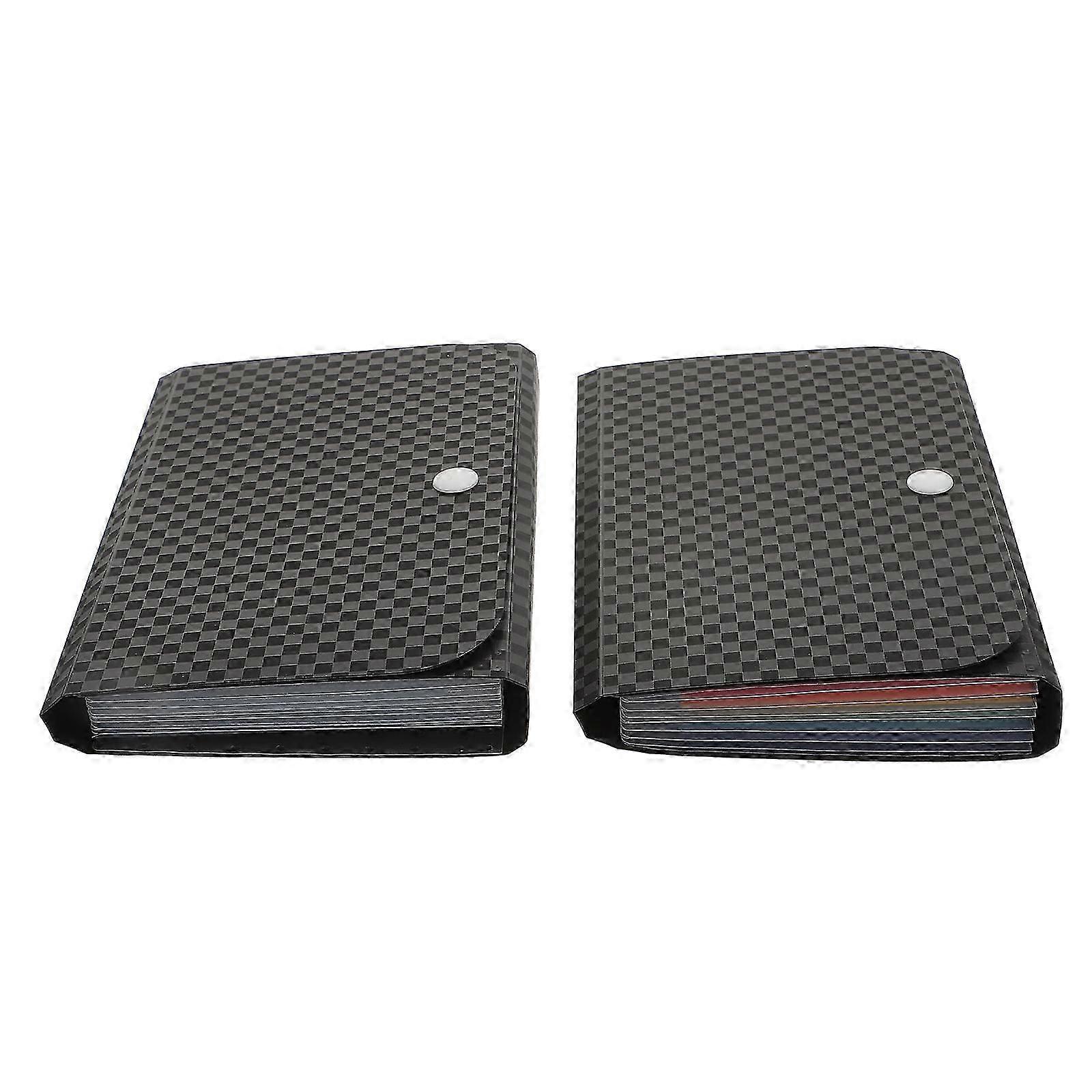 Document Folder Portable File Organizer for Storage 2Pcs Household Folder