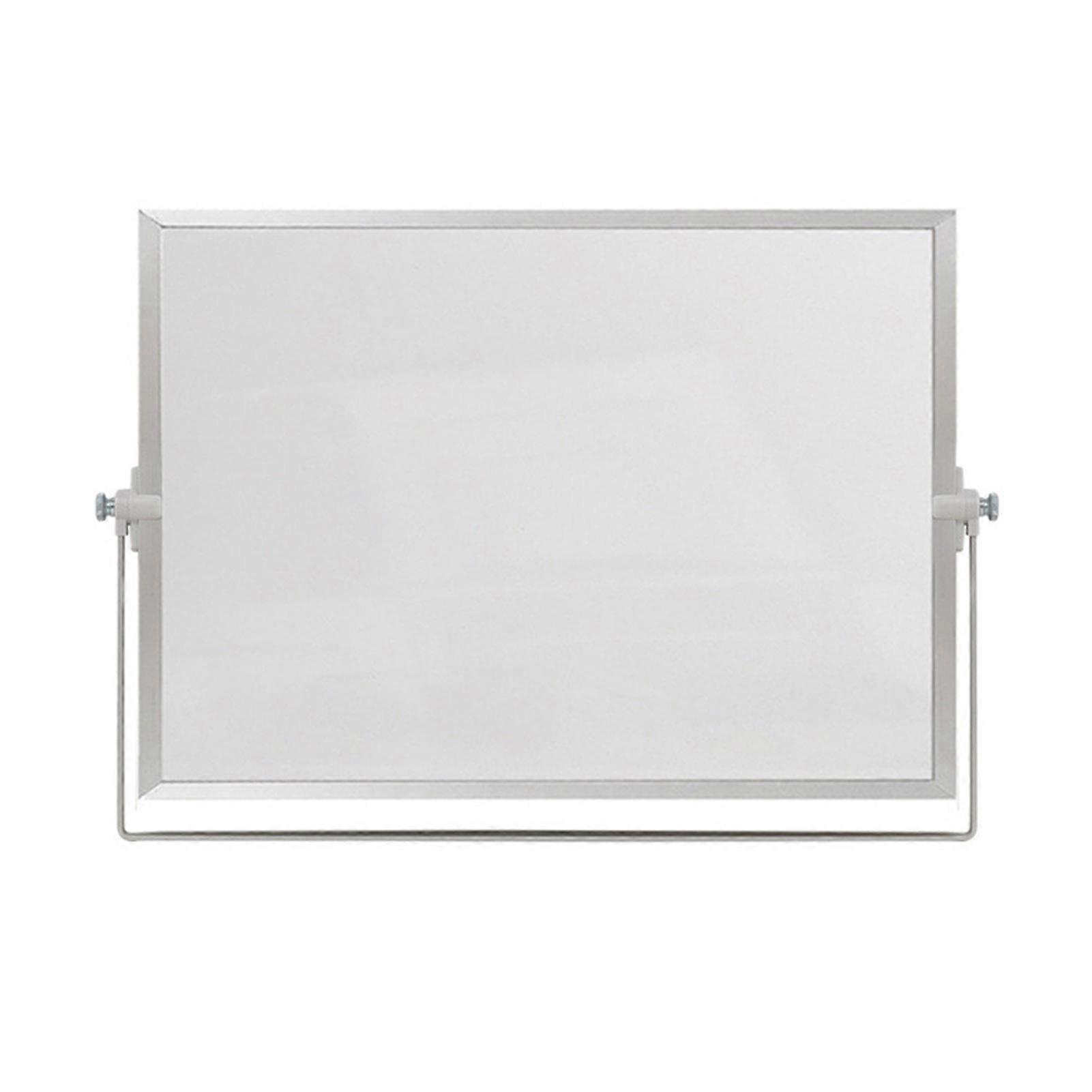 Double-Sided Portable Whiteboard, Magnetic Adjustable Smooth Surface