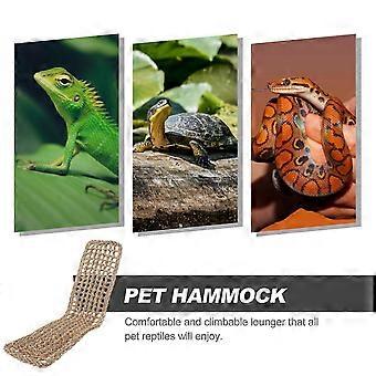 Kätzchen Zubehör Hängematte Bartagamen Reptichip Eidechse Schlafbett Reptilienhängematte Bartagamen