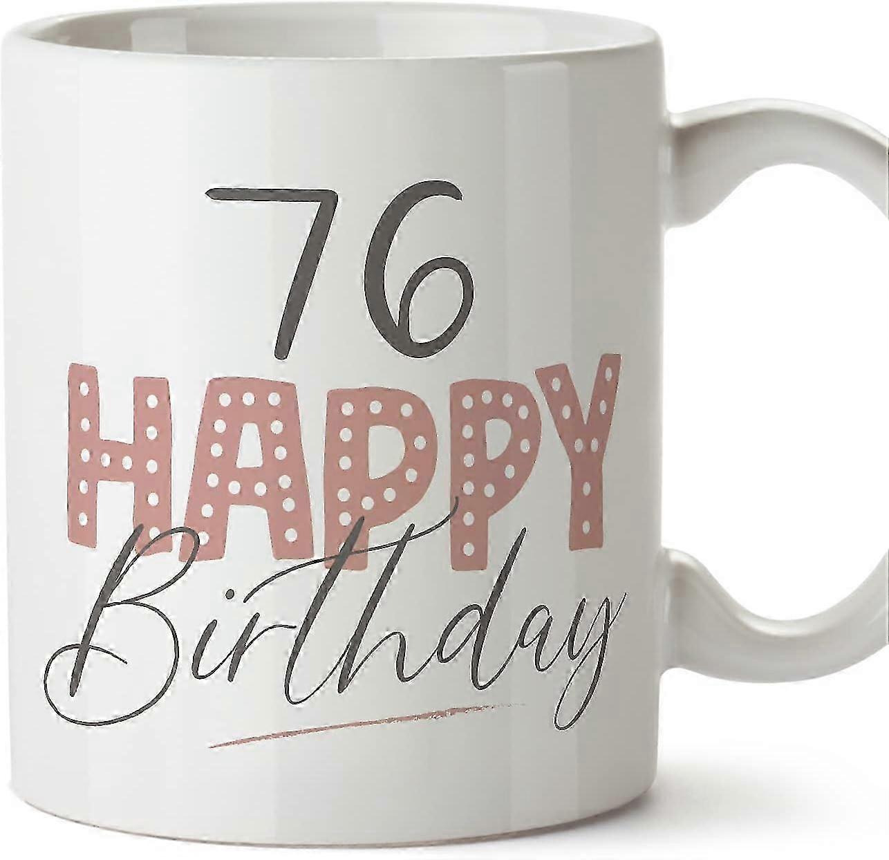 330ml Pink Birthday Mug Shatterproof Packed