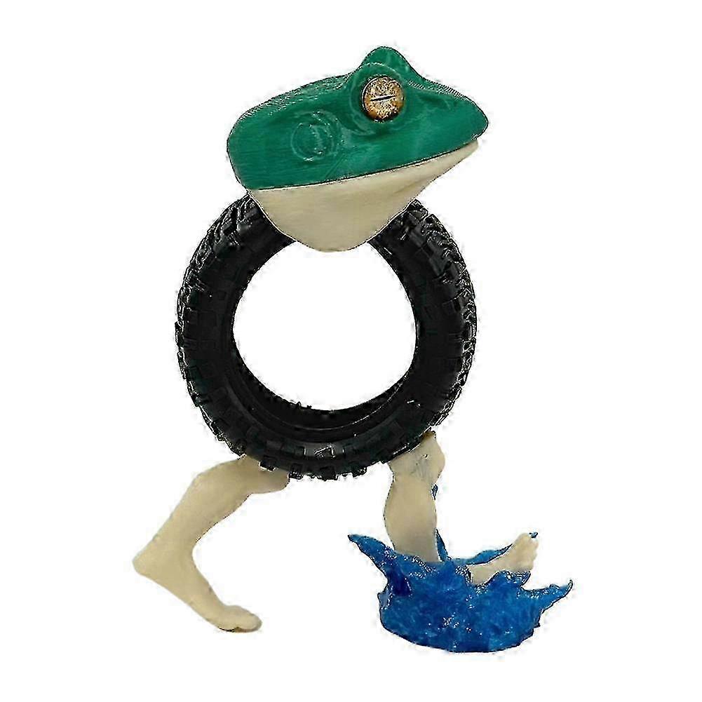 Frog rolling tyre toy for kids size E