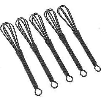 5pcs Mini Hair Color Whisk Mixing Stick for Cream and Color Paste