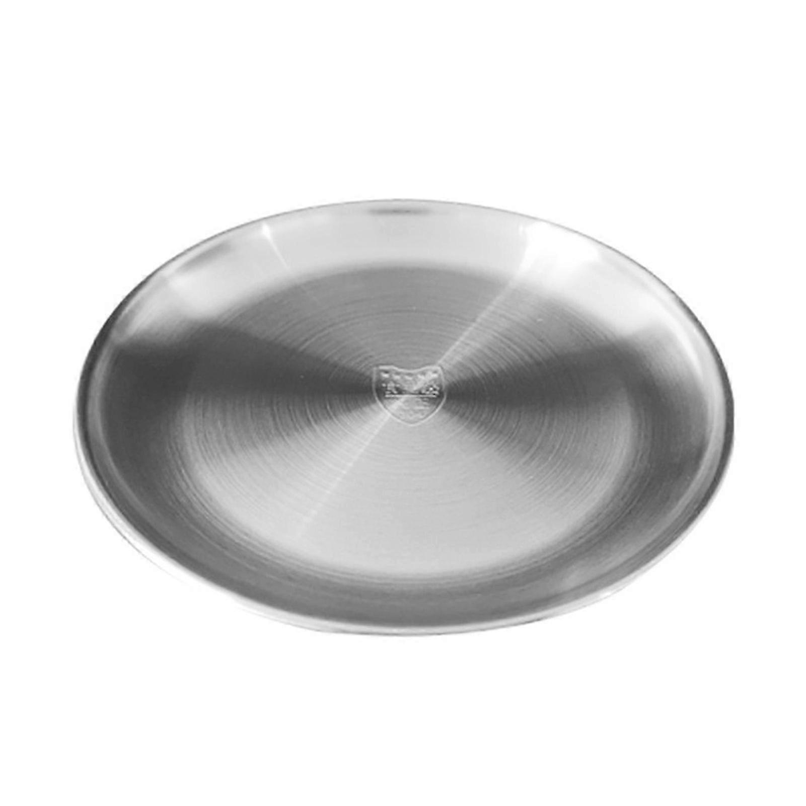 Stainless Steel Round Serving Tray