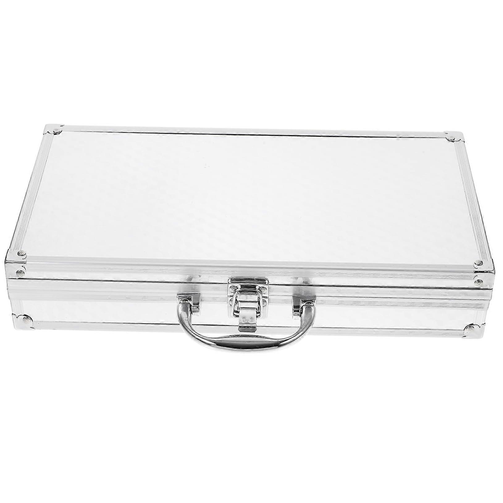 Aluminum Tool Case with Secure Locking System, ImpactResistant Shell for Travel and Documents