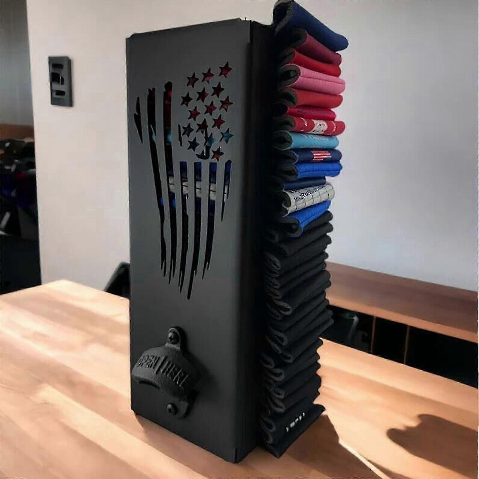 16-Inch Can Cooler Rack With Opener