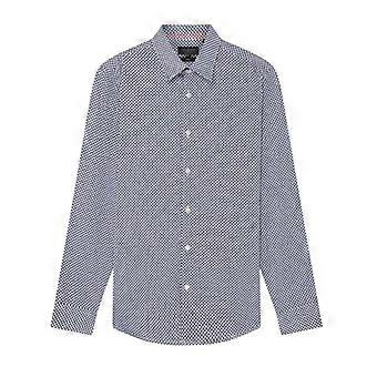 Camicia da uomo con motivo geometrico di Ted Baker.