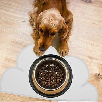 Silicone Pet Food Mat, Waterproof Wear-resistant Dog Cat Feeding Placemat, Easy Clean for Kitchen Floor Protection