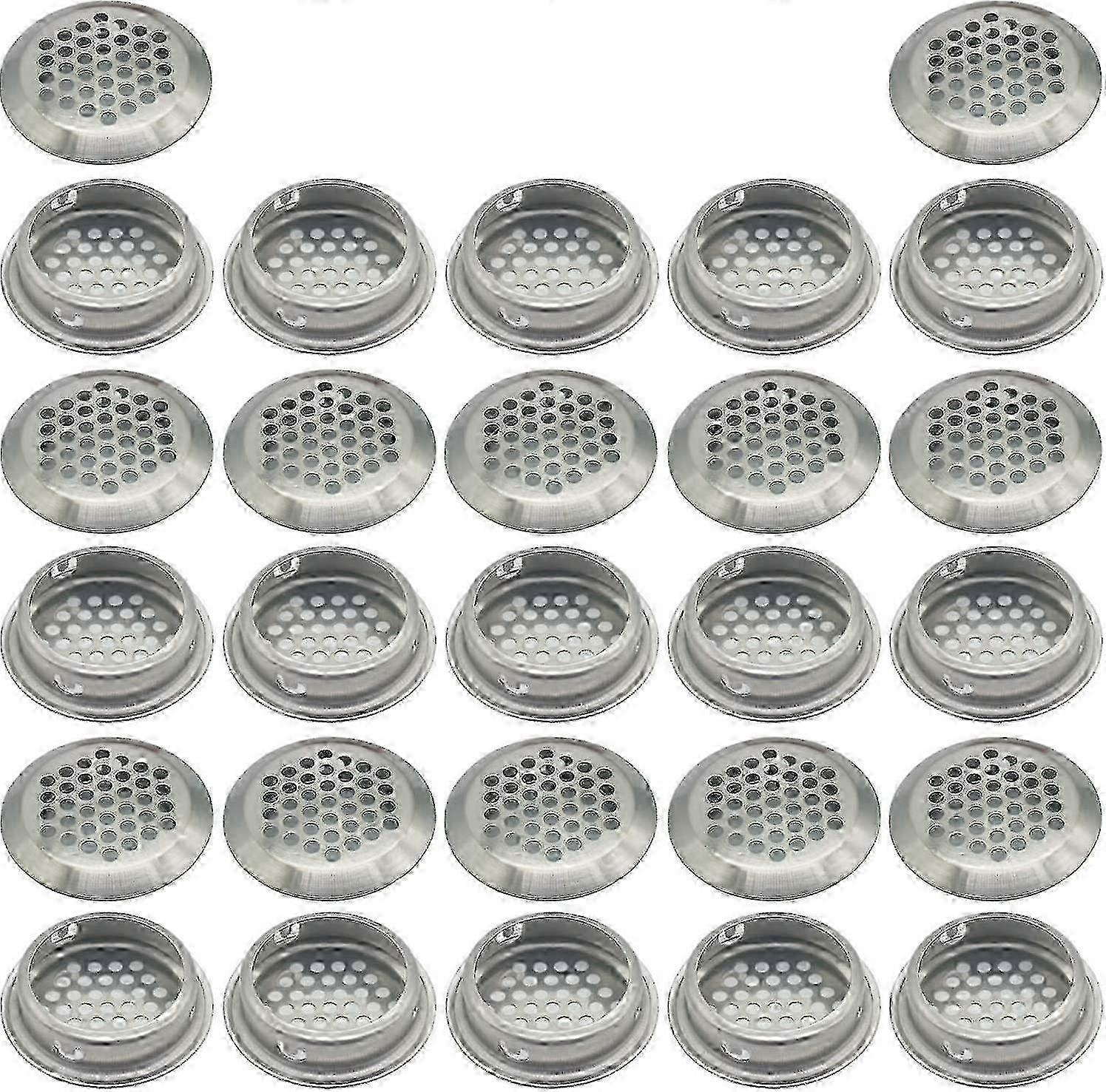27-Piece 35mm Stainless Vent Grille Set