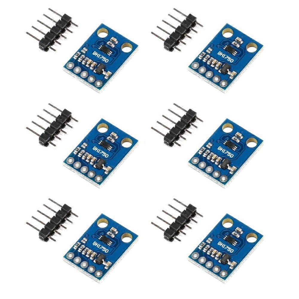 6-Pcs Digitale Lichtintensiteit Sensor Module 3V-5V