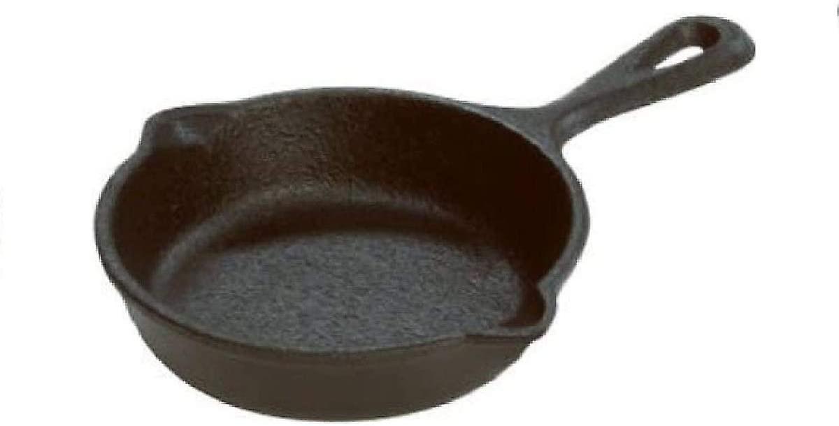 Miniature Skillet, 3.5", Black