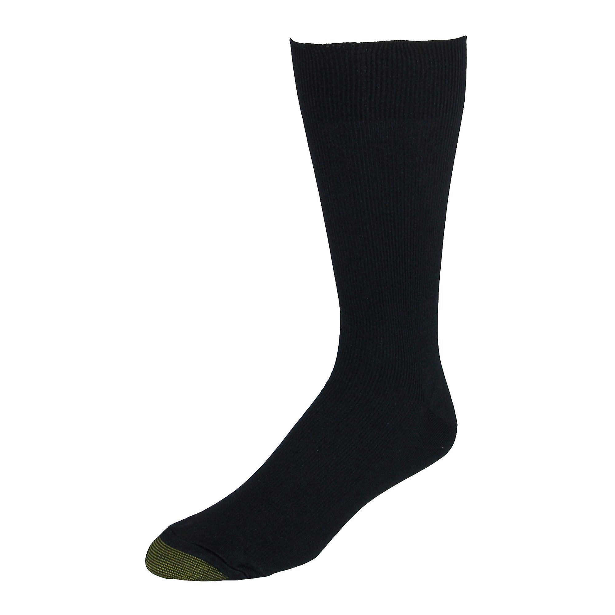 Gold Toe Extended Size Metropolitan Dress Socks (3 Pair Pack) (Men)