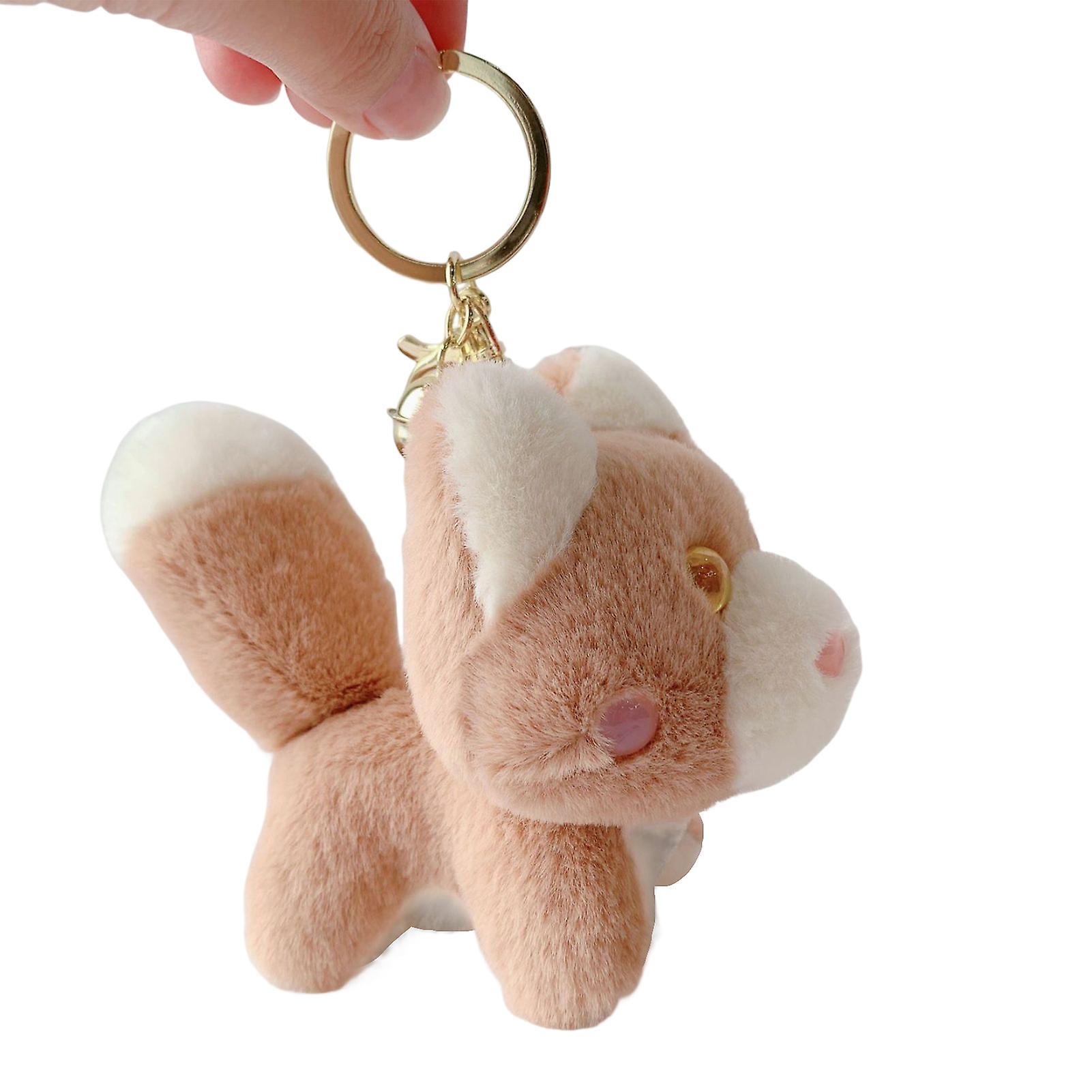 Puppy Keychain Pendant Soft And Comfortable Fabric Plush Toy For Toddlers Children