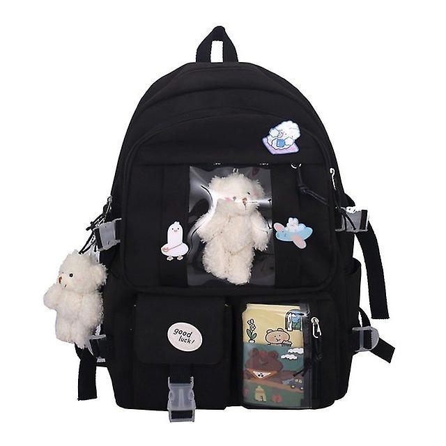Japanese High School Girls Backpack School Bags For Teenage Girls Multi Pockets New Backpack Women Harajuku Cute Mochila