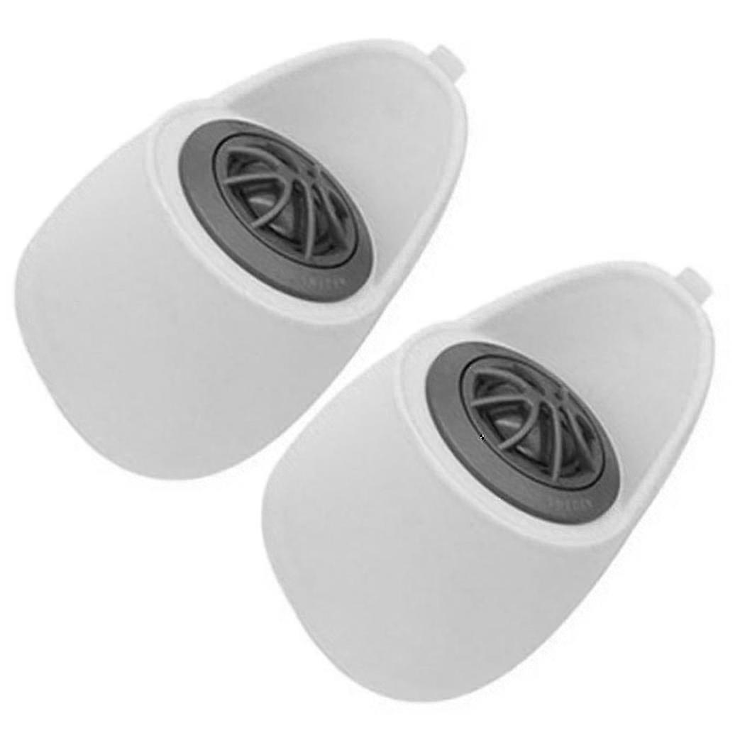 Car Audio A-Pillar Tweeter Pods – 2-Way Inverted Mold Brackets, Universal Fit Plastic
