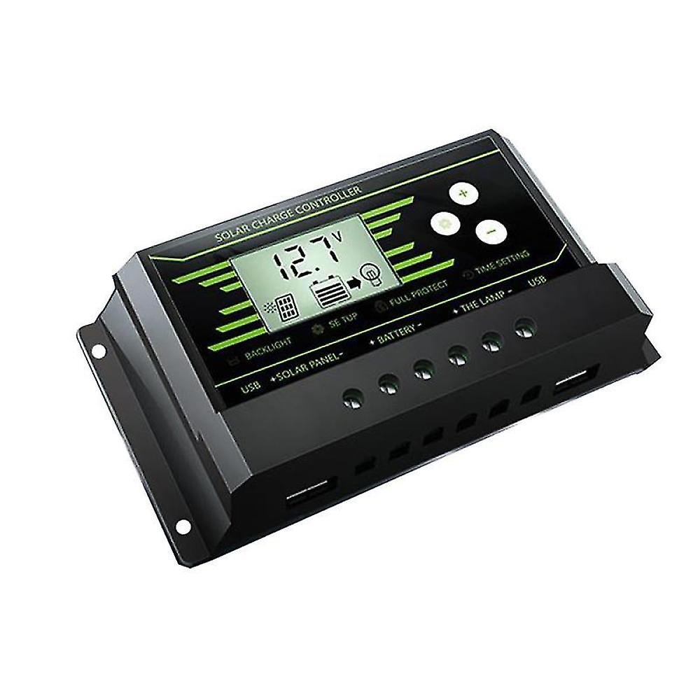 10a Pwm Dual Usb Max Current Up To 2.5a Solar Charge Controller