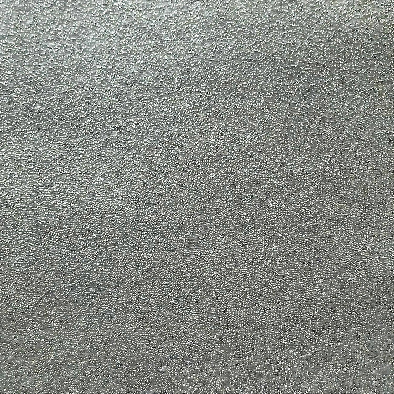Glasperlen Wandverkleidung WallFace CBS16 CRYSTAL Uni Vliestapete handgearbeitet mit echten Glasperlen glänzend silber-grau 2,45 m2