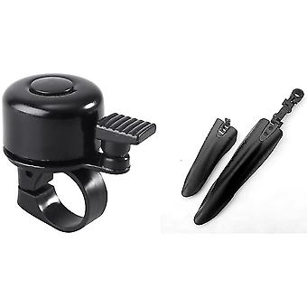 Black Mountain Bike Bicycle Road Tire Front Rear Mudguard Fender Set