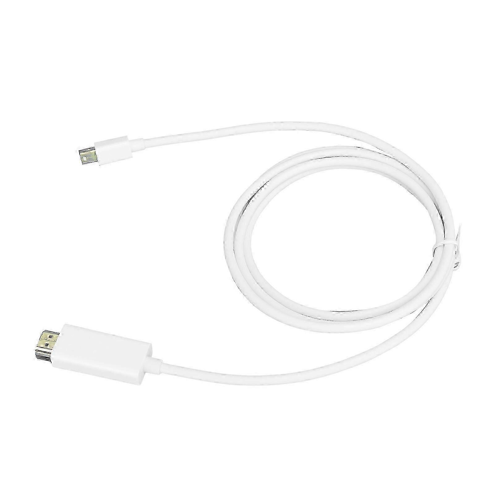 Mini Display Port to HD Multimedia Interface Adapter 1.8m HD Multimedia Interface Compatible Cable for MacBook Pro/IMac