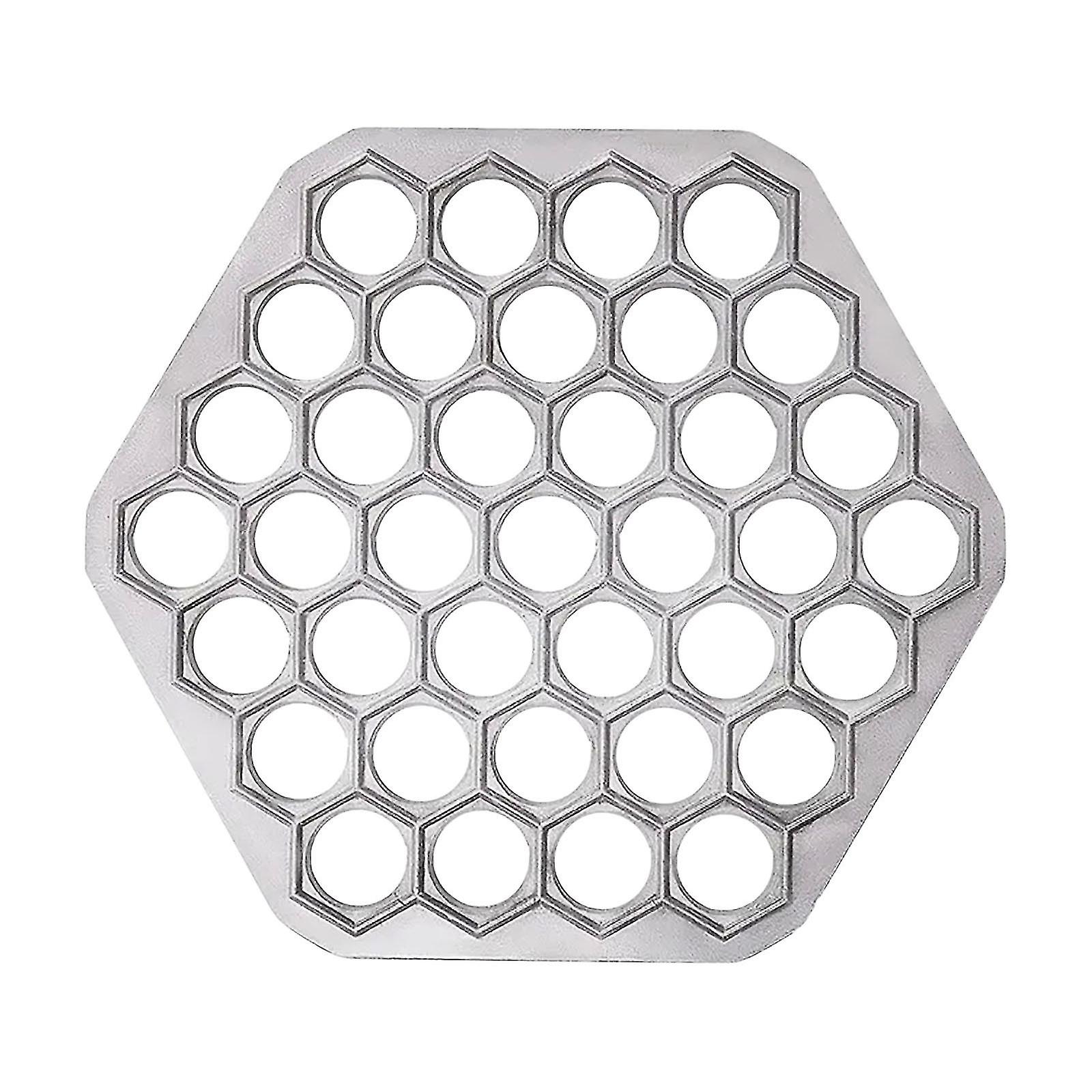 Cutlery Set Dumpling , Dumpling Tool, 37 Hole Aluminum Alloy Dumpling , Lazy Person Dumpling Tool Q