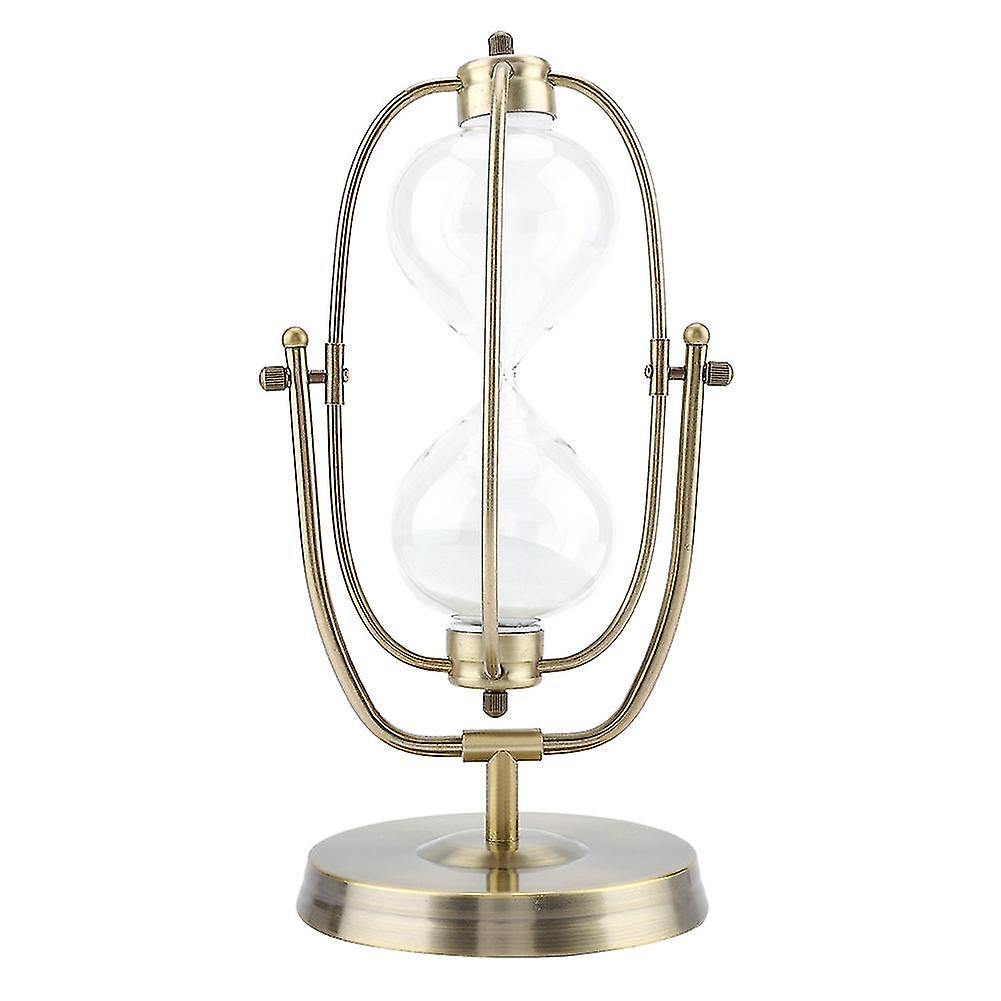 Rotatable Sand Timer Transparent Glass Sandglass Clock Home Decor Gifts Desktop Ornament #3