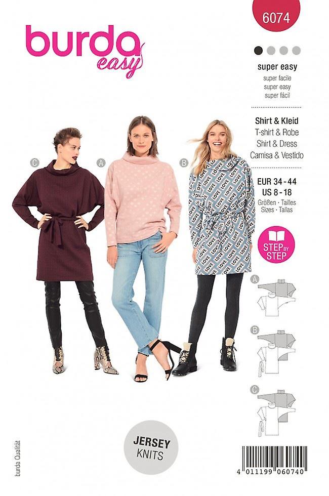 Burda Paper Sewing Pattern 6074