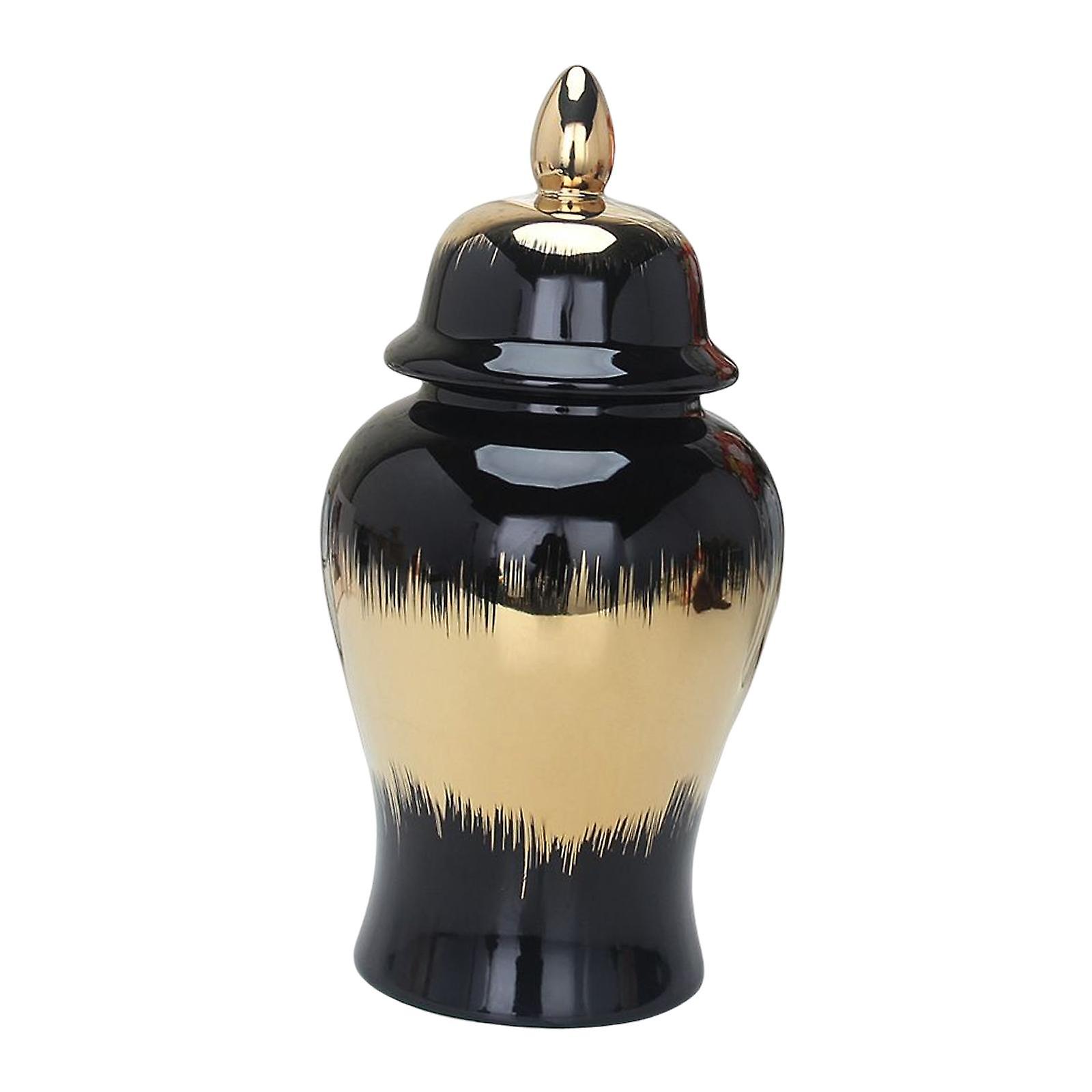 Jar Vase with Lid Ginger Jar for Festivals Table Centerpieces Dining Room Large