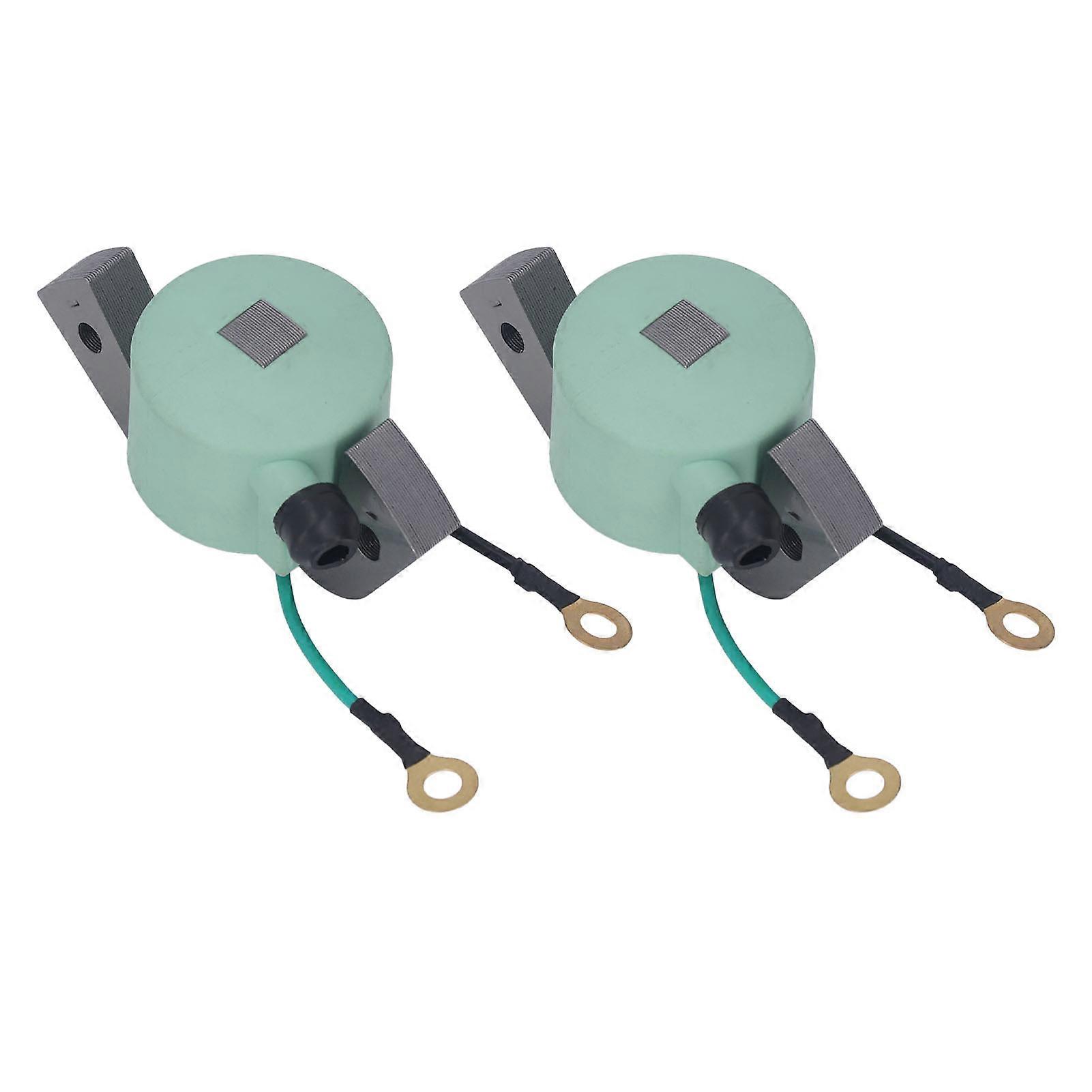 582995 Ignition Coil, Round and Green, for Johnson Evinrude 20 hp Engine (1951-1972)