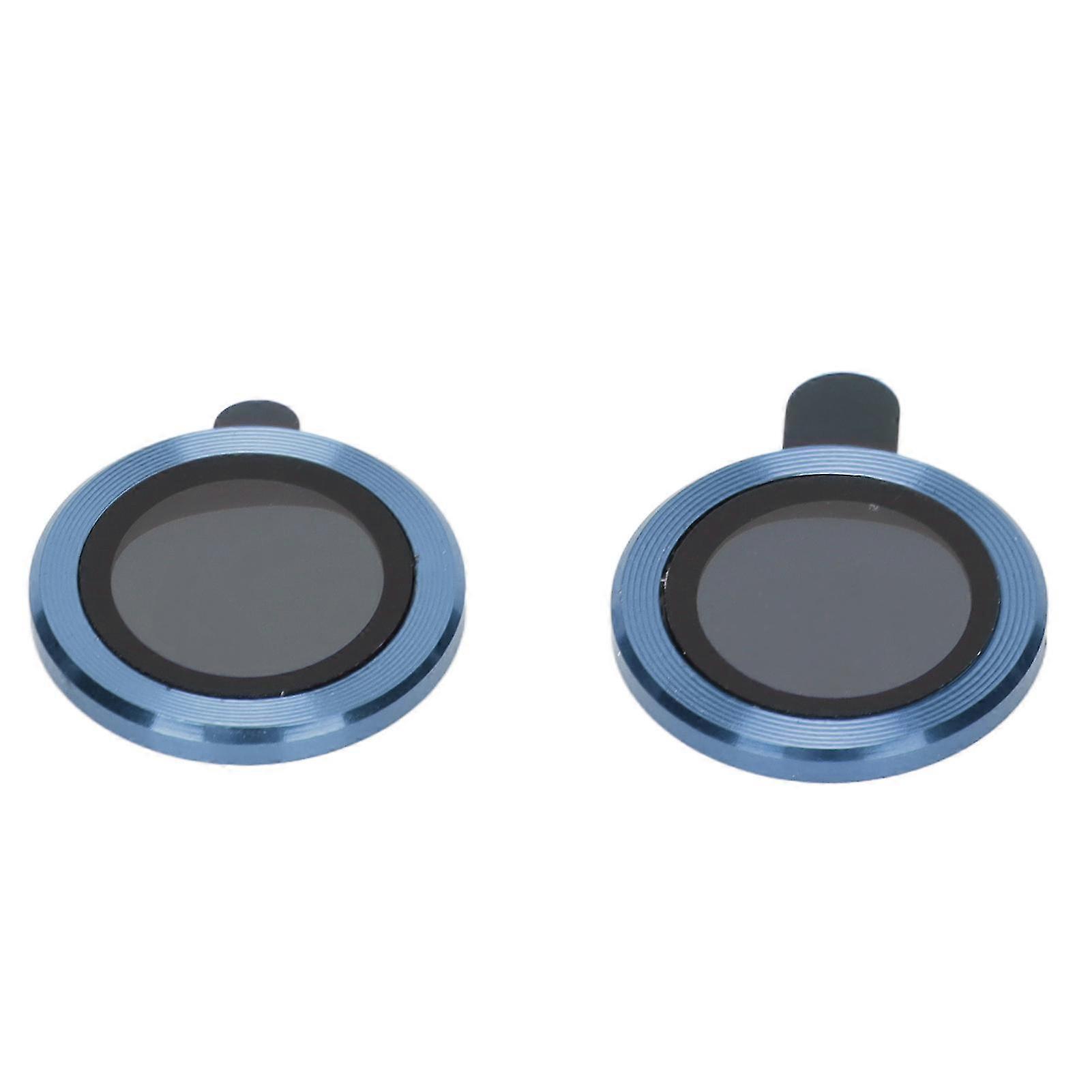 Scratch Proof Tempered Glass Camera Lens Protector for iPhone 13 13 Mini Blue