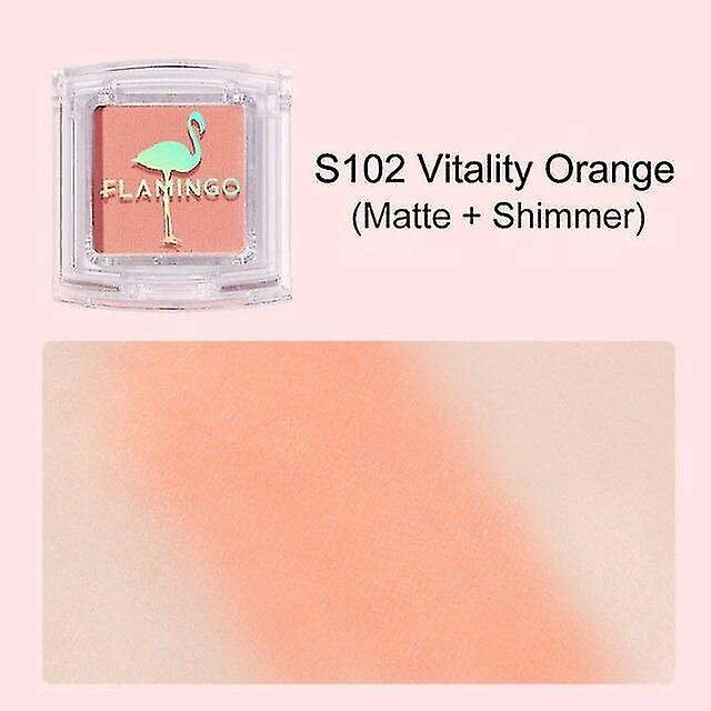 Blushes Bronzers 1pc Make Up Blusher Single Color Mini Cosmetic Matte Make Up Brighten Skin Tone Blusher S02