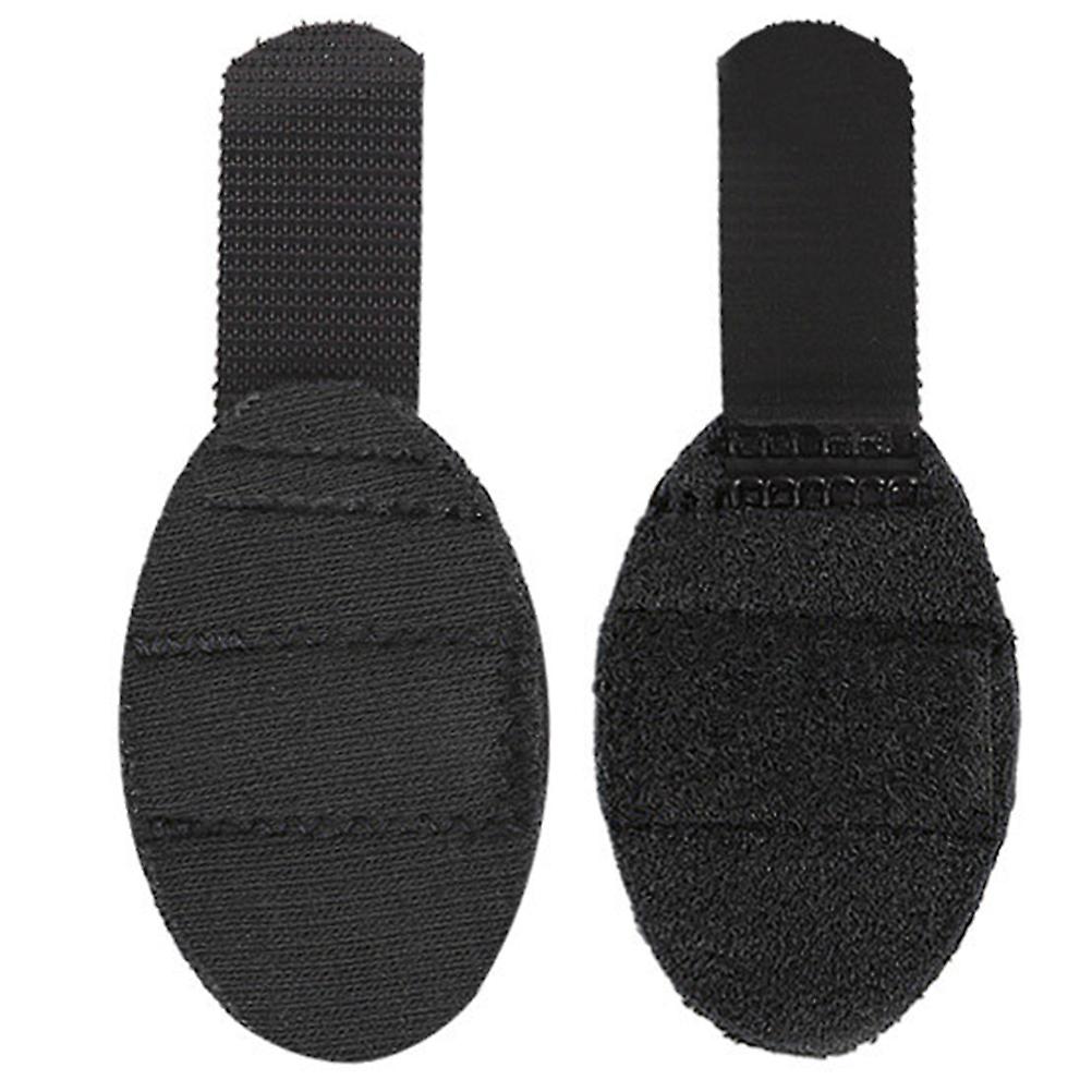 3D Breathable Finger Splint Brace Support Wrap, Blue/Black, One Size