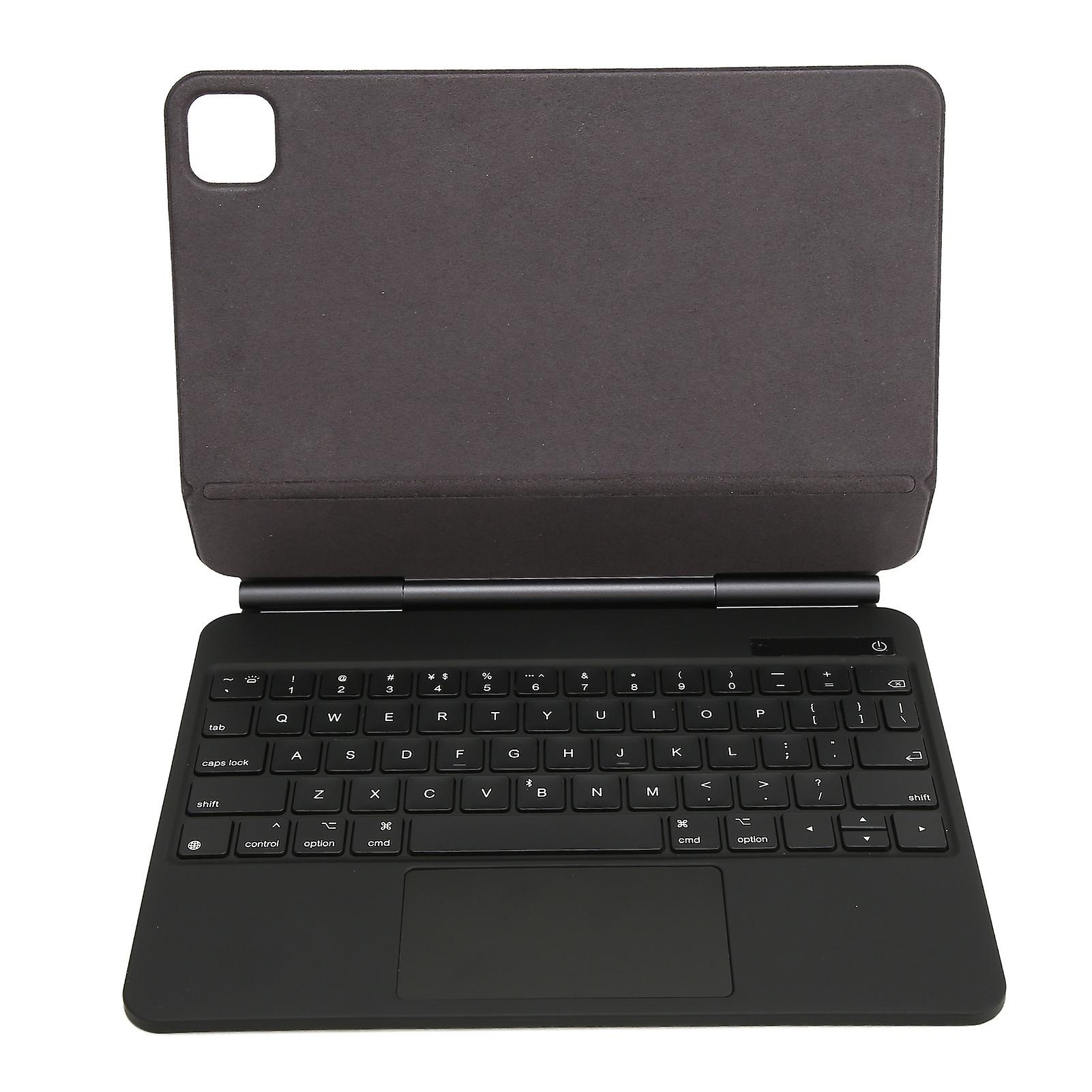 Bluetooth Keyboard Magnetic Suction Backlight Function Ultra Thin Keyboard with Touchpad for IOS Tablet