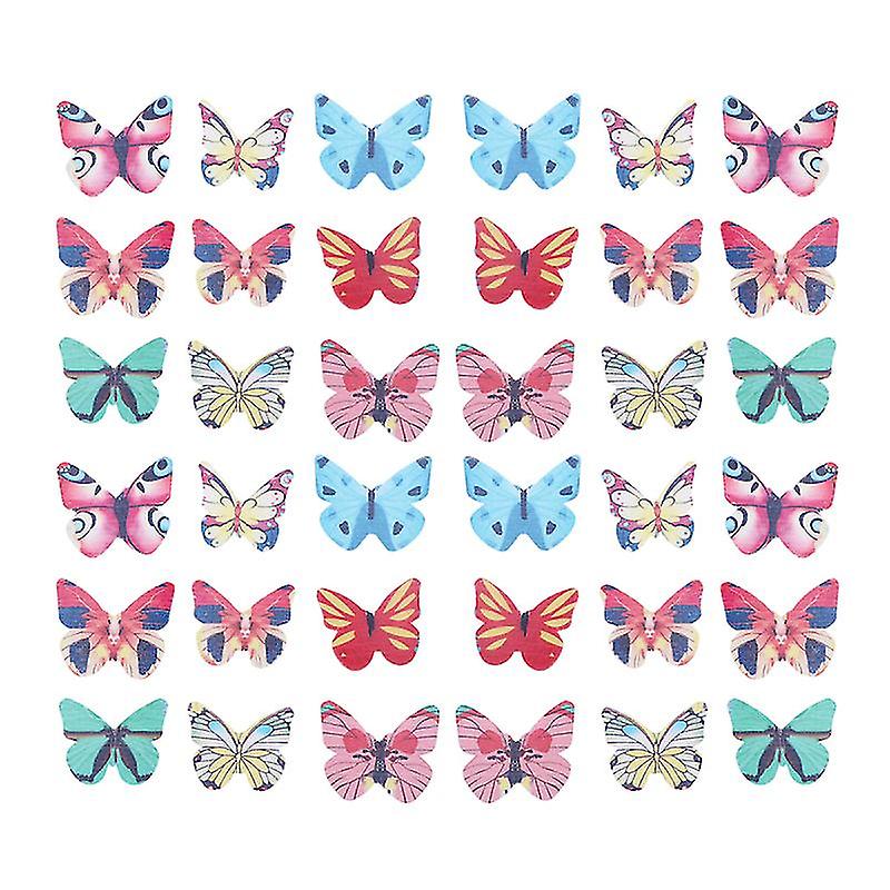 120pcs Butterflies Decoration
