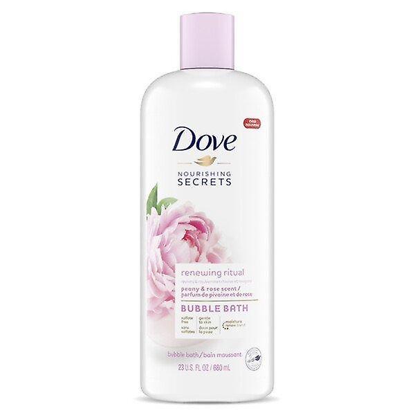 Dove Renewing Care Bubble Bath Peony And Rose, 23 Oz
