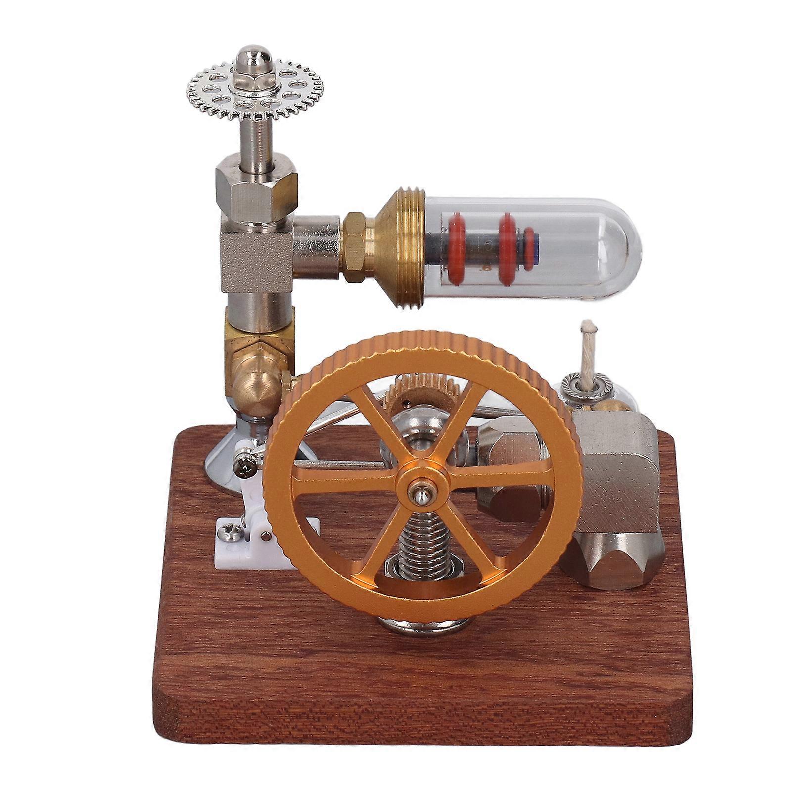Stirling Engine Free Piston Adjustable Speed Educational Electricity Generator for Mechanical Learning