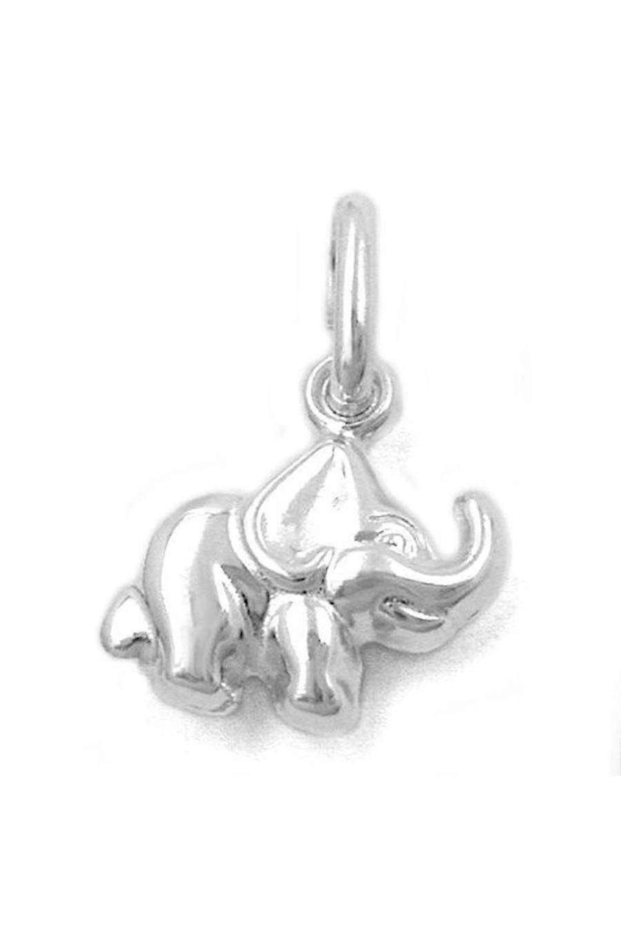 Pendant 10mm Small Elephant Silver 925 - Gl92599