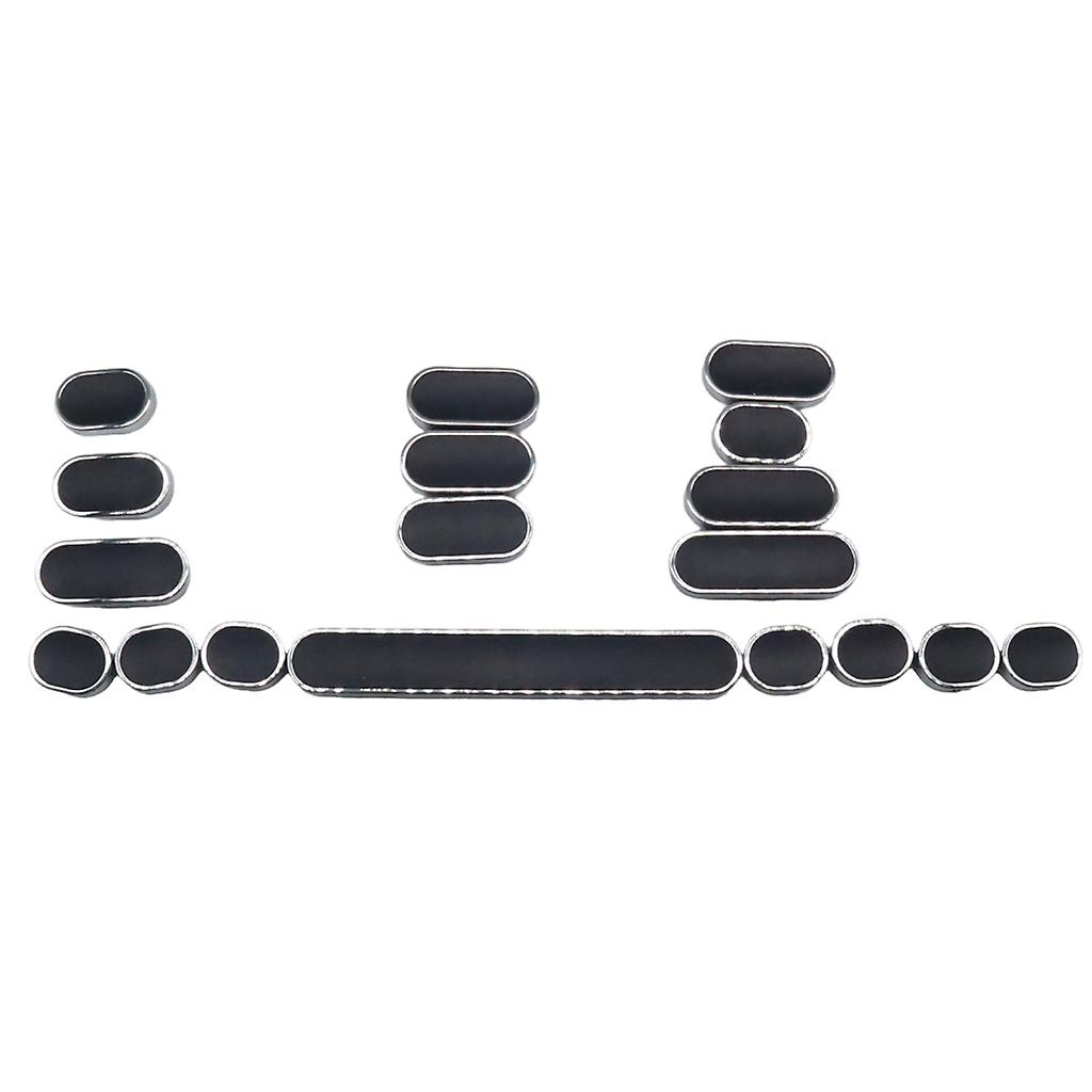 Round Punk Keycap Set, in Black, for Mechanical Keyboards Key Caps Long Use