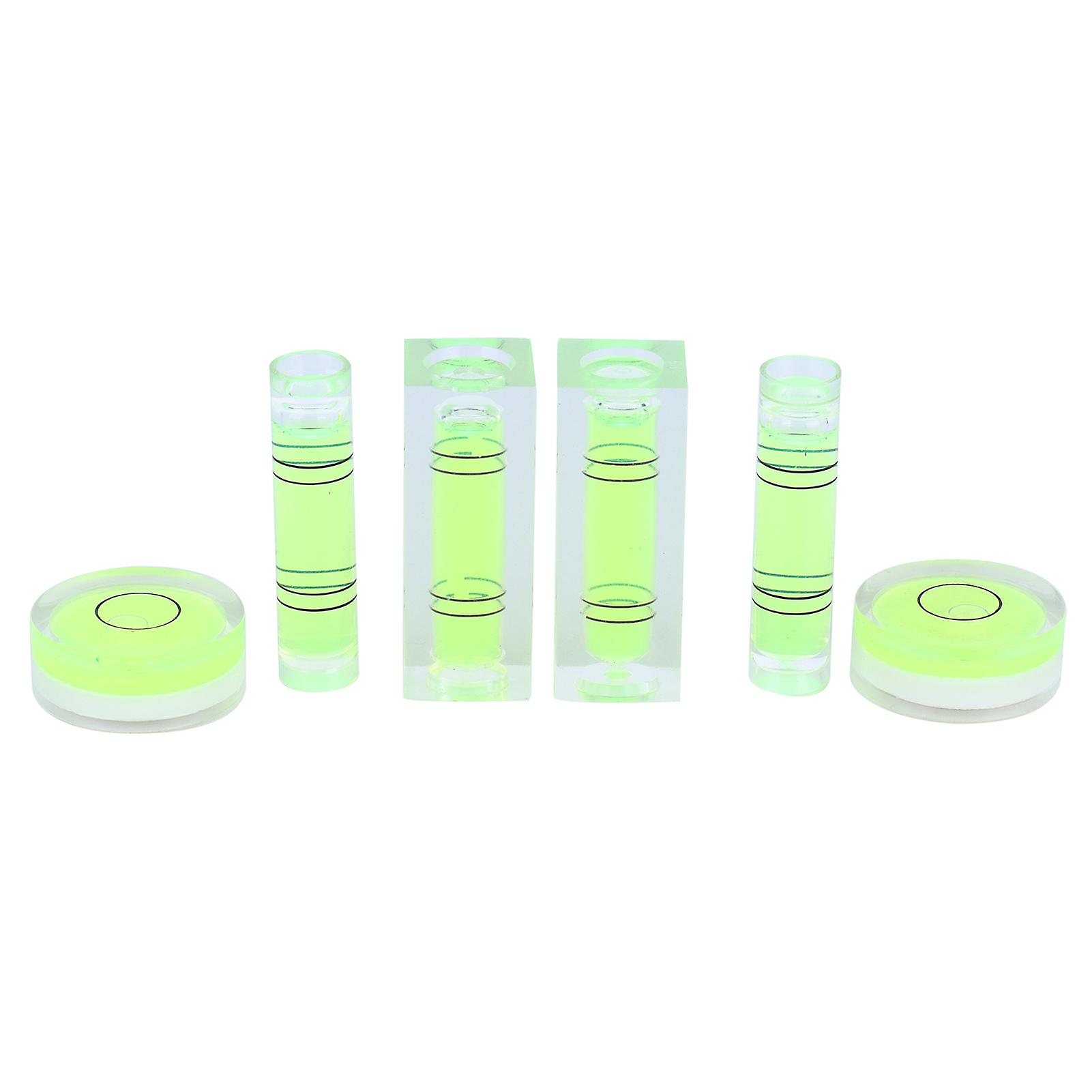 Risegun Three Line Level Ruler Level Bubble Ruler Leveling Tool for 3D Printer, Mini Three Line Balance Level Ruler, Measuring Tool