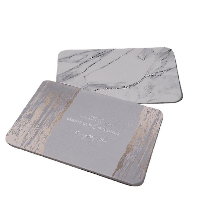 Bath Mat Non Slip Absorbent Shower Bathroom Rug Carpet Diatom Ooze No42