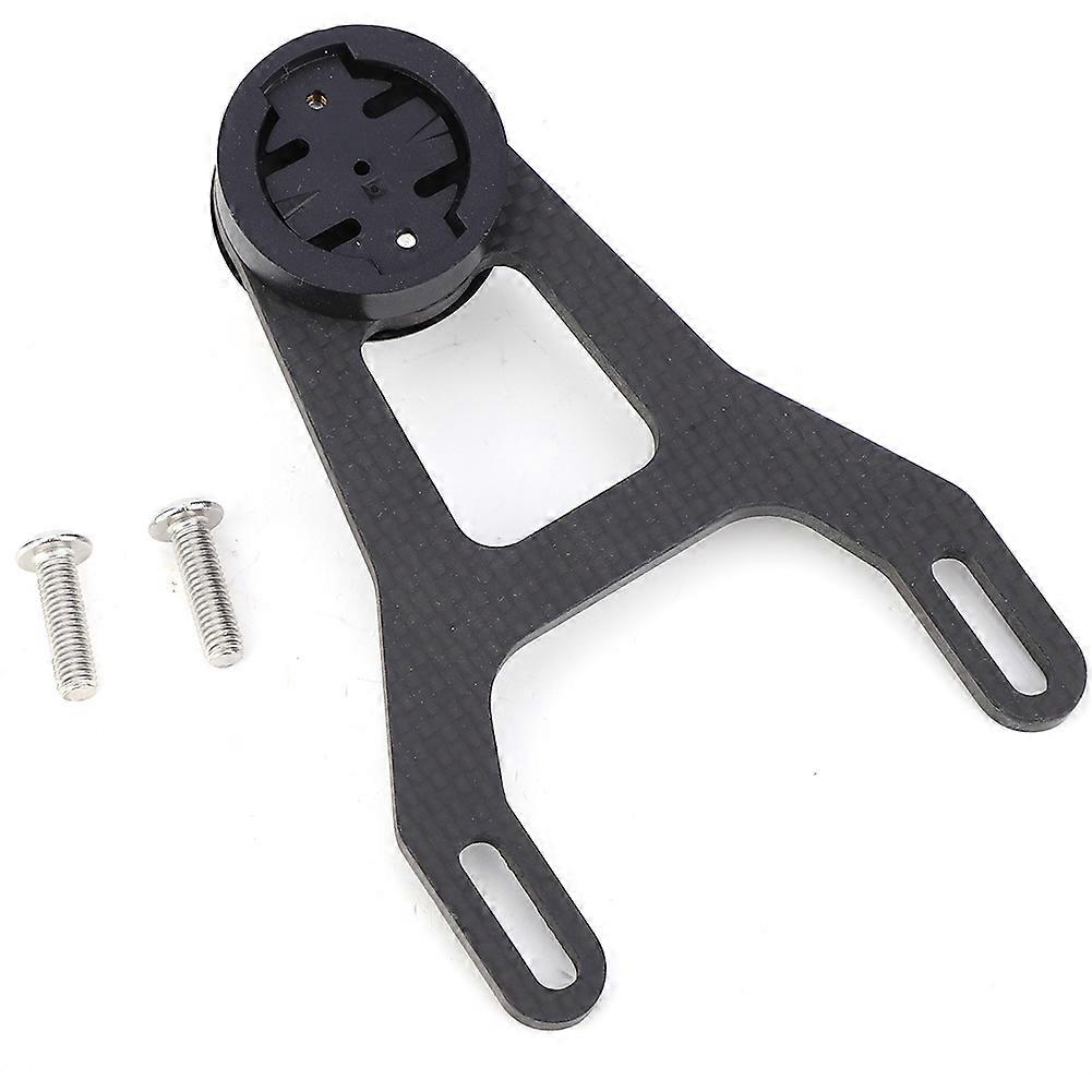 Carbon Fiber Bike Code Table Bend Handle Bracket Support Accessory for 5D Bicycle Handle