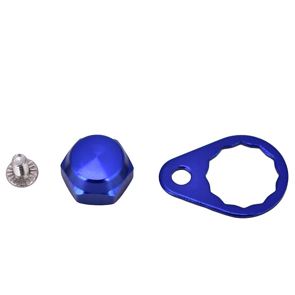 Fishing Reel Left/Right Handle Locking Plate Screw Nut Cap DIY Accessory