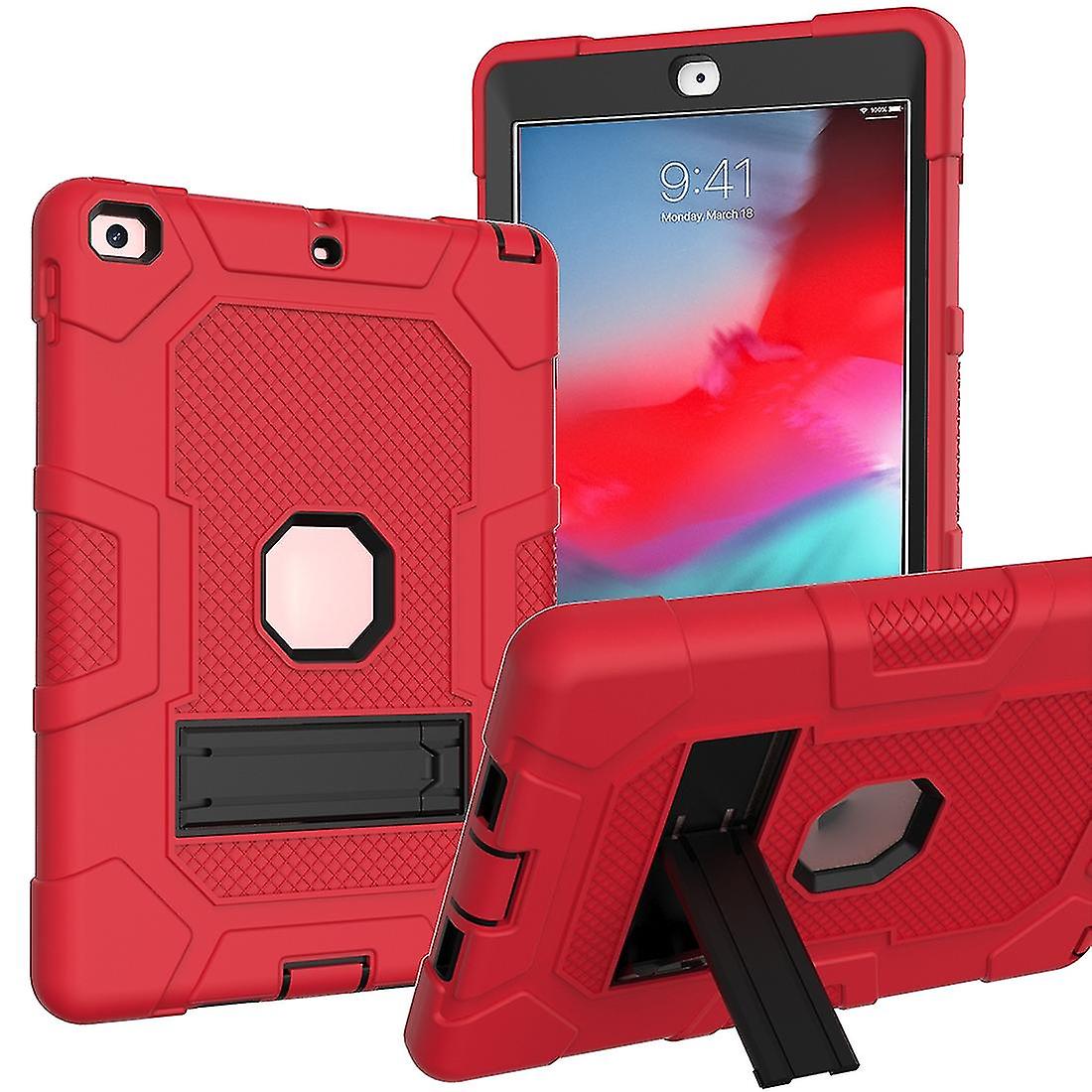 Case With Holder For Ipad 9.7 (2018 / 2017) Red Black