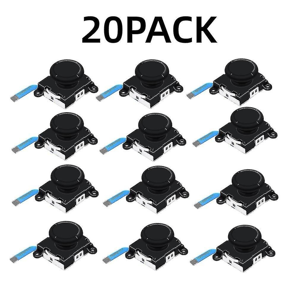 20x Replacement Joystick Shaft Analog Sensor Switch Pro Controller Thumbstick