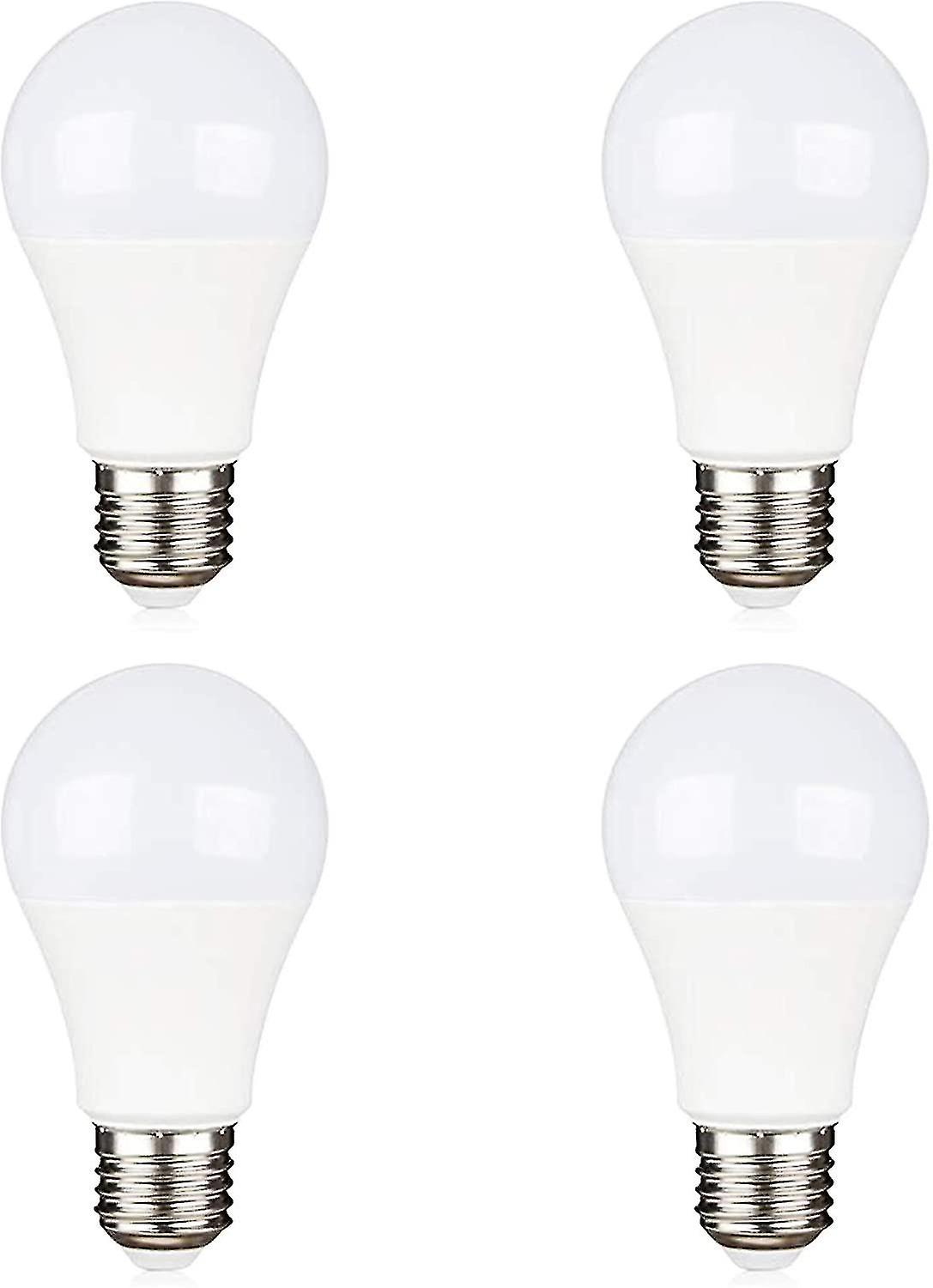 12V E27 9W Cool White 6000K Halogen Equivalent 75W, AC DC 12 Volt 24 Volt E27 LED 4 pack