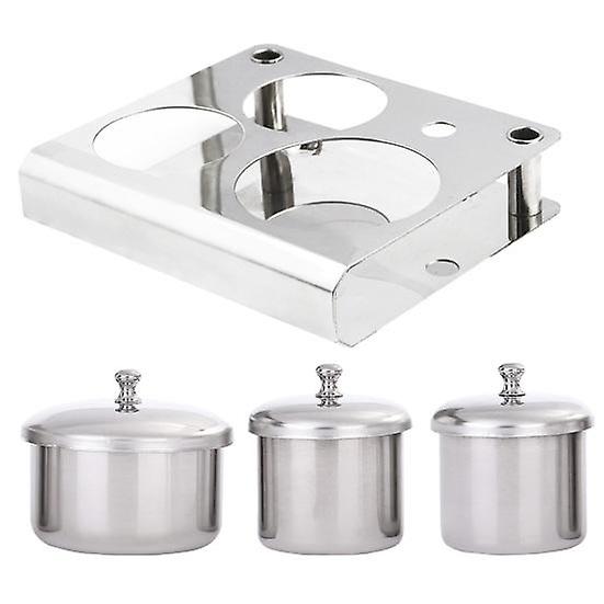 1 Set Nail with Cup Durable Set Stainless Steel Sterilization Anti-Rust Stable Shelf Easy-Open