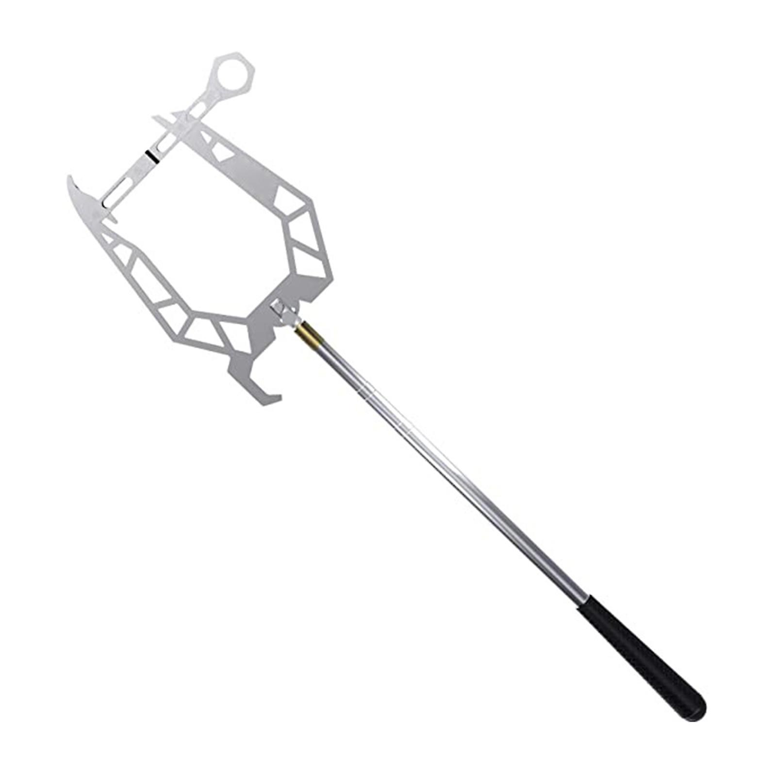 Telescoping Automatic Boat Dock Hook-Hopper Long-Distance Dock Threader for Piers