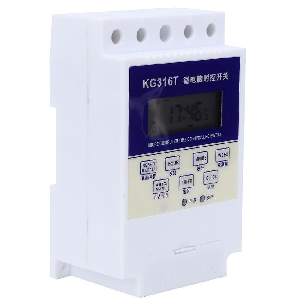 SK-01 Minuterie de synchronisation intelligente pour micro-ordinateur pour l’éclairage public220V 10A