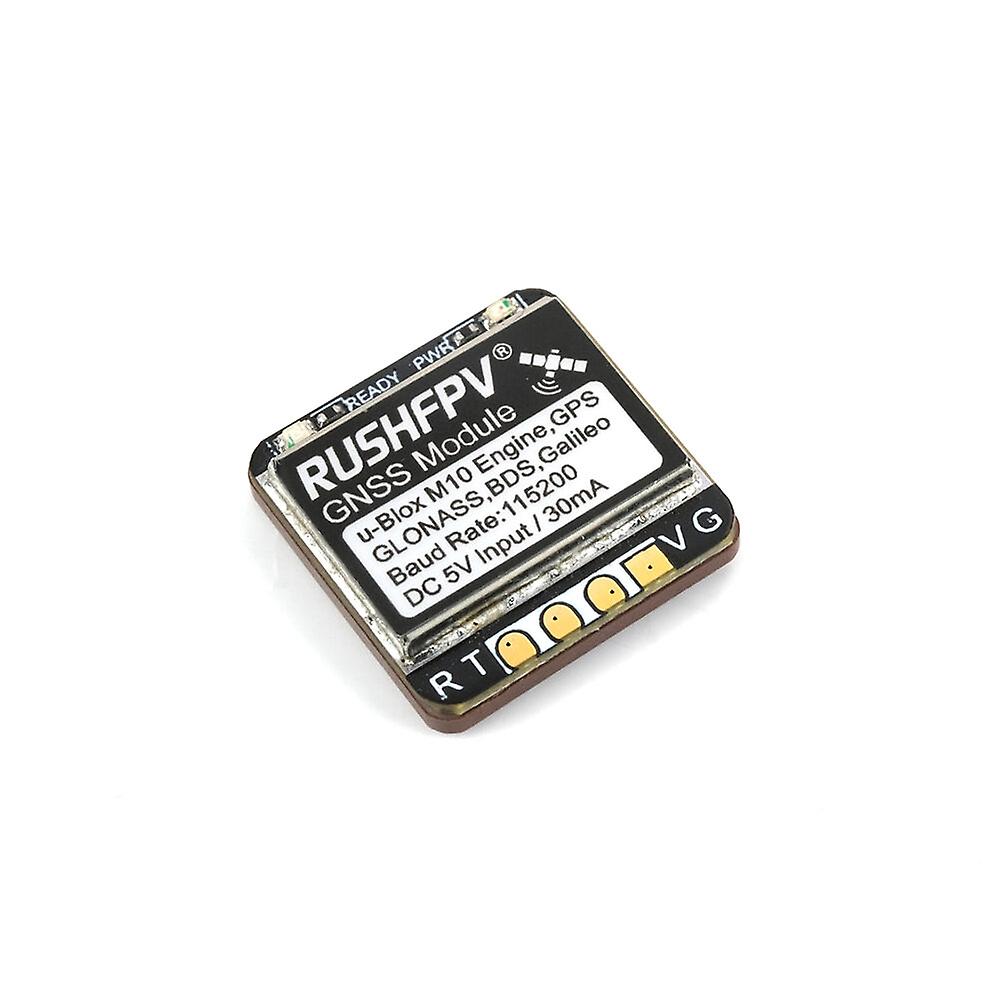 RUSHFPV GNSS Mini M10 GPS Module 10HZ Rate Built-in Ceramic Antenna for RC Airplane FPV Drones